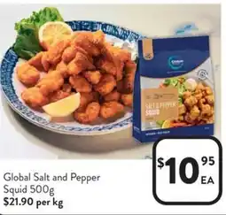 Foodworks Global Salt and Pepper Squid offer