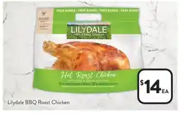 Foodworks Lilydale BBQ Roast Chicken offer