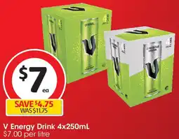 Coles V Energy Drink offer