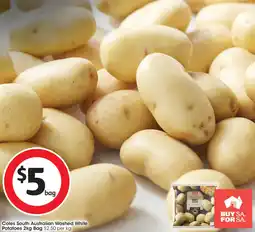 Coles Coles South Australian Washed White Potatoes offer