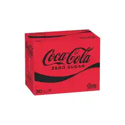 Woolworths Coca-Cola Classic, Diet or Zero Sugar Soft Drink Varieties 30 x 375ml offer