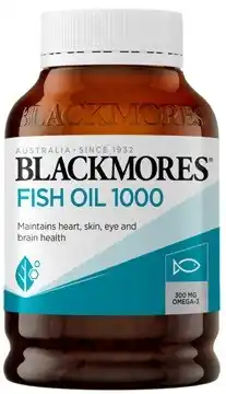 Coles Blackmores Fish Oil 1000mg Capsules 400 Pack offer