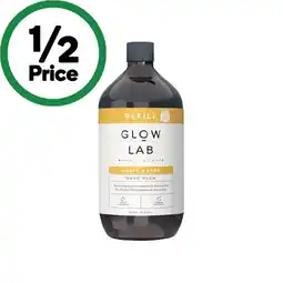 Woolworths Glow Lab Refill Hand Wash 900ml offer