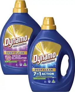 Coles Dynamo Professional Laundry Liquid 2 Litre offer