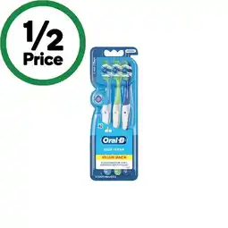 Woolworths Oral-B Complete 5 Way Clean Toothbrush Pk 3 offer