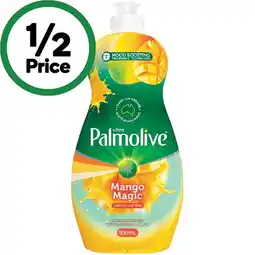 Woolworths Palmolive Ultra Dishwashing Liquid 500ml offer
