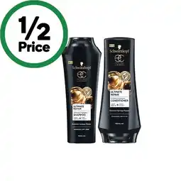 Woolworths Schwarzkopf Extra Care Shampoo or Conditioner 400ml offer
