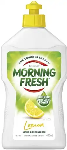 Coles Morning Fresh Dishwashing Liquid 400mL offer