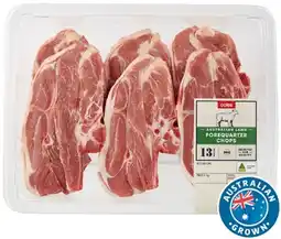 Coles Coles Australian Lamb Forequarter Chops offer