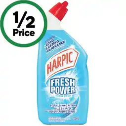 Woolworths Harpic Fresh Power Toilet Cleaner 700ml offer