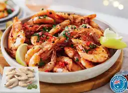 Coles Karumba Australian MSC Certified Thawed Raw Banana Prawns offer