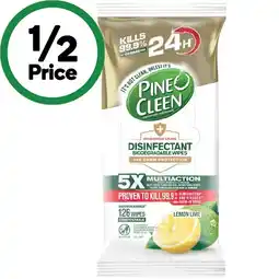 Woolworths Pine O Cleen 24H Disinfectant Wipes Pk 126 offer