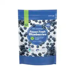 Woolworths Woolworths Frozen Blueberries 500g – From the Freezer offer