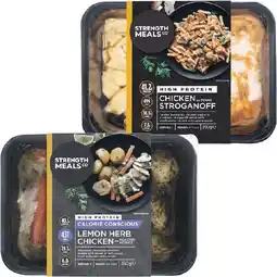 Woolworths Strength Meals Co Ready Meals 350g – From the Fridge offer