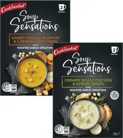 Coles Continental Soup Sensations 2 Serves 40g-70g offer