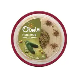 Woolworths Red Rock Deli Dips 135g or Obela Hommus Dips 220g offer