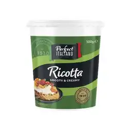 Woolworths Perfect Italiano Ricotta Cheese 500g offer