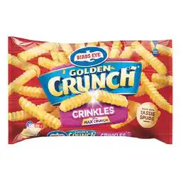 Woolworths Birds Eye Golden Crunch Chips 900g β From the Freezer offer
