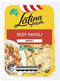 Coles Latina Filled Pasta 375g offer