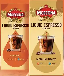 Coles Moccona Liquid Espresso Coffee Concentrate 8 Pack offer