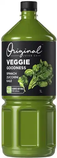 Coles Original Juice Co Veggie Goodness Juices 1 Litre offer