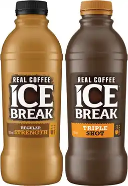 Coles Ice Break Flavoured Milk 750mL offer