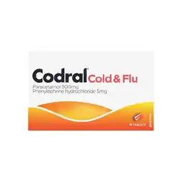 Woolworths Codral Cold & Flu Tablets Pk 16 offer