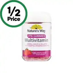 Woolworths Nature’s Way Adult Vita Gummies Multivitamin Pk 120 offer