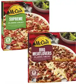 Coles McCain Family Pizza 490g-500g offer
