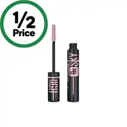 Woolworths Maybelline Lash Sensational Sky High Mascara Cosmic Black offer