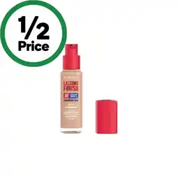 Woolworths Rimmel London Lasting Finish Full Coverage SPF20 Foundation 30ml^ offer