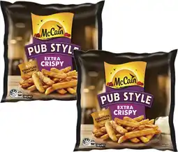 Coles McCain Pub Style Chips 750g offer