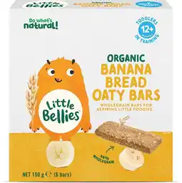Coles Little Bellies Organic Oaty Bars 150g offer