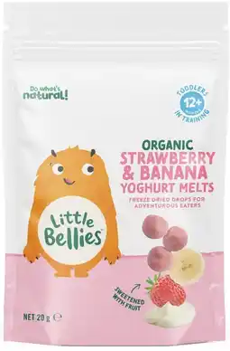 Coles Little Bellies Organic Melts 20g offer
