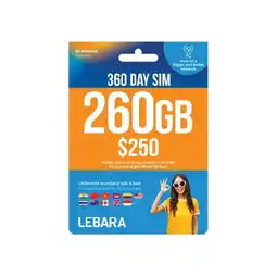Woolworths Lebara $250 Starter Pack€ offer