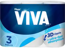Coles Viva Paper Towel 3 Pack offer