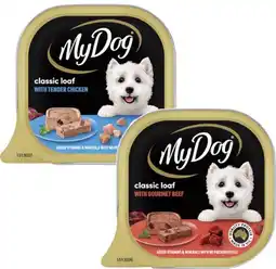 Coles My Dog Dog Food Tray 100g offer