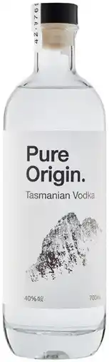Coles Pure Origin Tasmanian Vodka 700mL offer