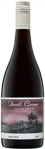 Coles Devils Corner Pinot Noir 750mL offer