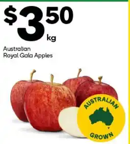 Woolworths Australian Royal Gala Apples offer