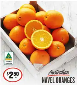 IGA Australian Navel Oranges offer