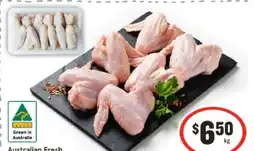 IGA Australian Fresh Chicken Wings offer