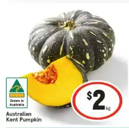 IGA Australian Kent Pumpkin offer