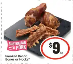 IGA Smoked Bacon Bones or Hocks offer