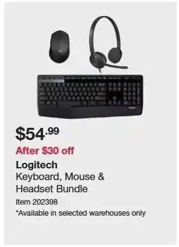Costco Logitech offer