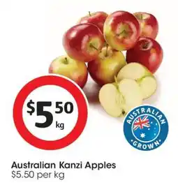 Coles Australian Kanzi Apples offer