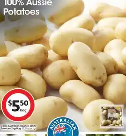 Coles Coles Australian Washed White Potatoes offer