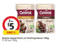 Coles Gravox Liquid Gravy or Finishing Sauce 165g offer