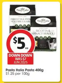 Coles Pasta Italia Pasta 400g offer