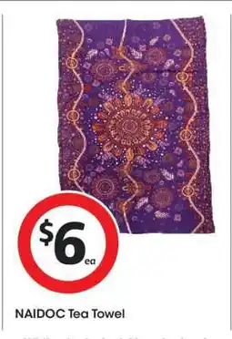 Coles NAIDOC Tea Towel offer
